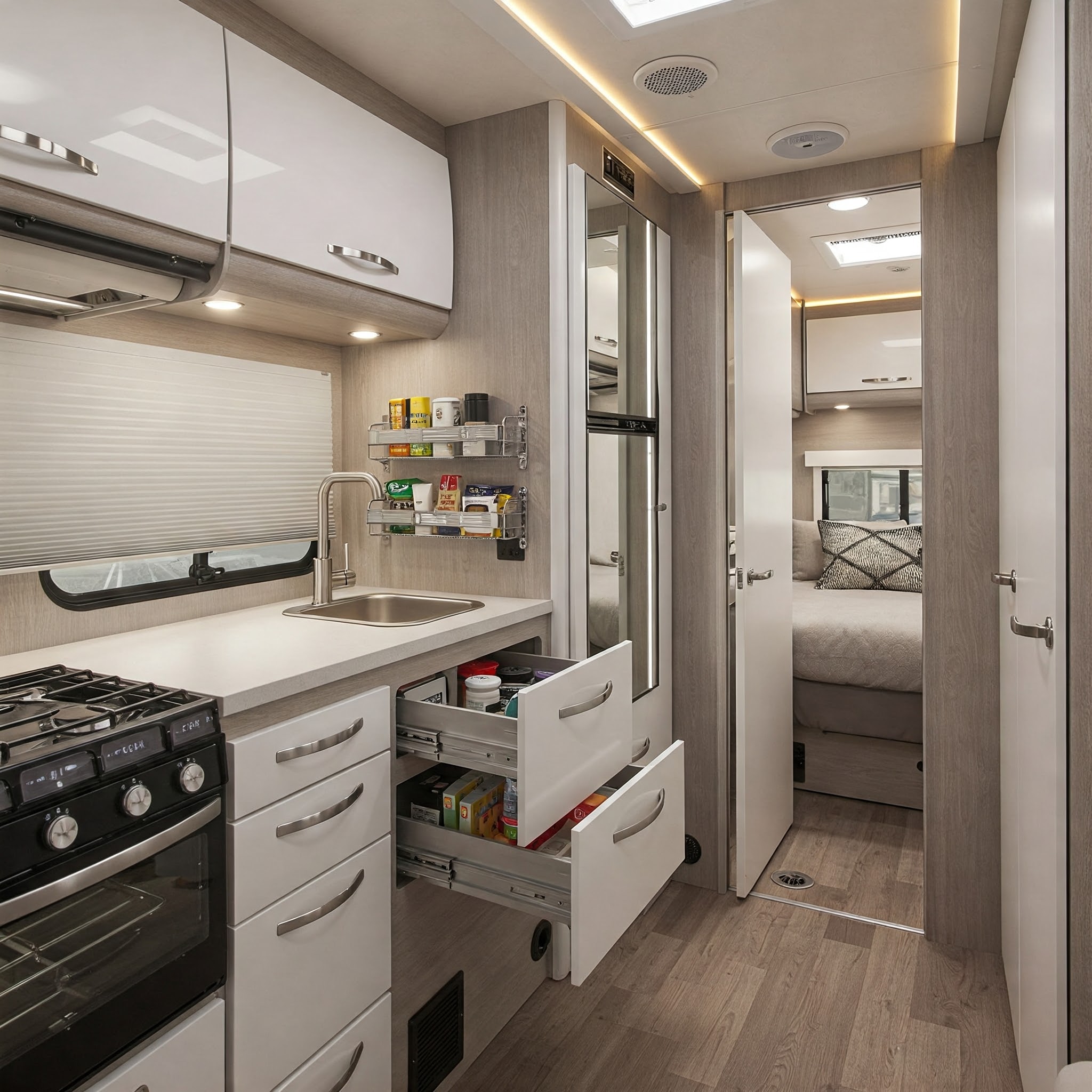 Unlock 10 RV Storage Hacks: Maximized space, Stay Organized