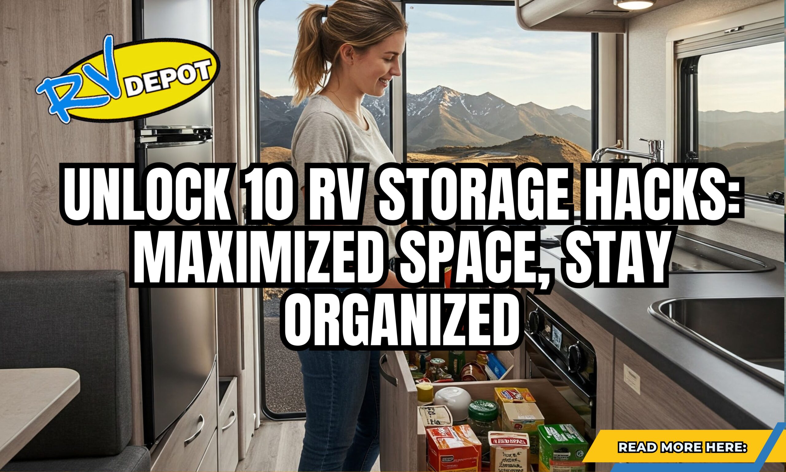 Unlock 10 RV Storage Hacks: Maximized space, Stay Organized - Read here