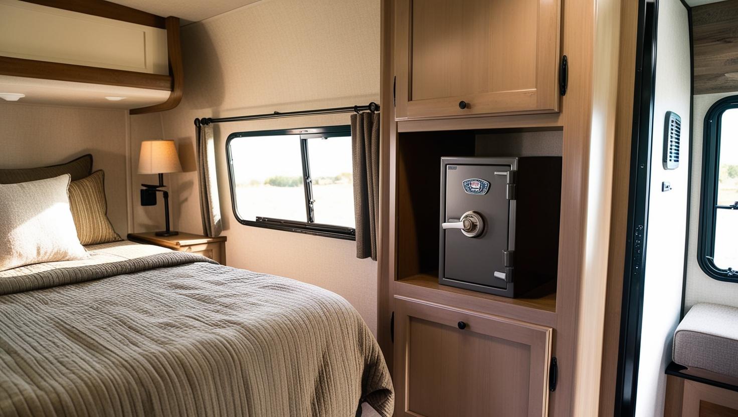 RV Depot - Store valuables like laptops, jewelry, and electronics in hidden compartments