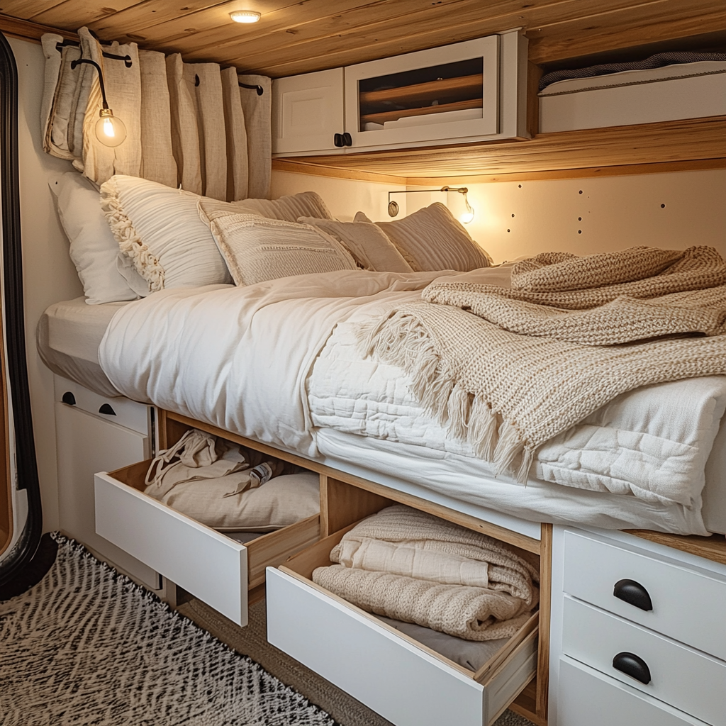 Unlock 10 RV Storage Hacks: Maximized space, Stay Organized