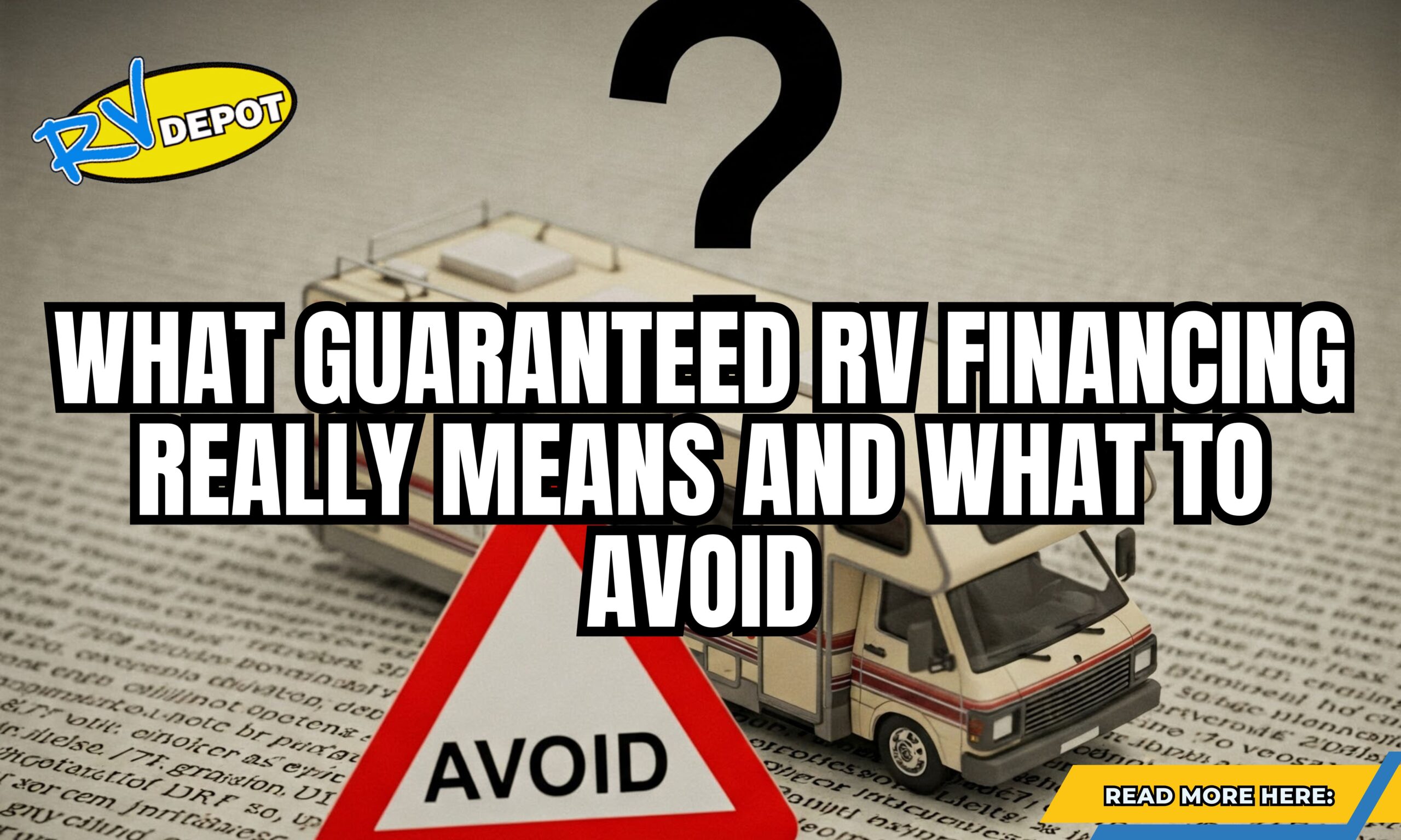 Read here - Guaranteed RV Financing